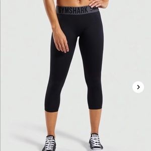 Gymshark black fit leggings M